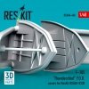 RESKIT RSU48-0406 F-105 Thunderchief F.O.D. covers for ResKit RSU48-0338 (3D Printed) (1/48)